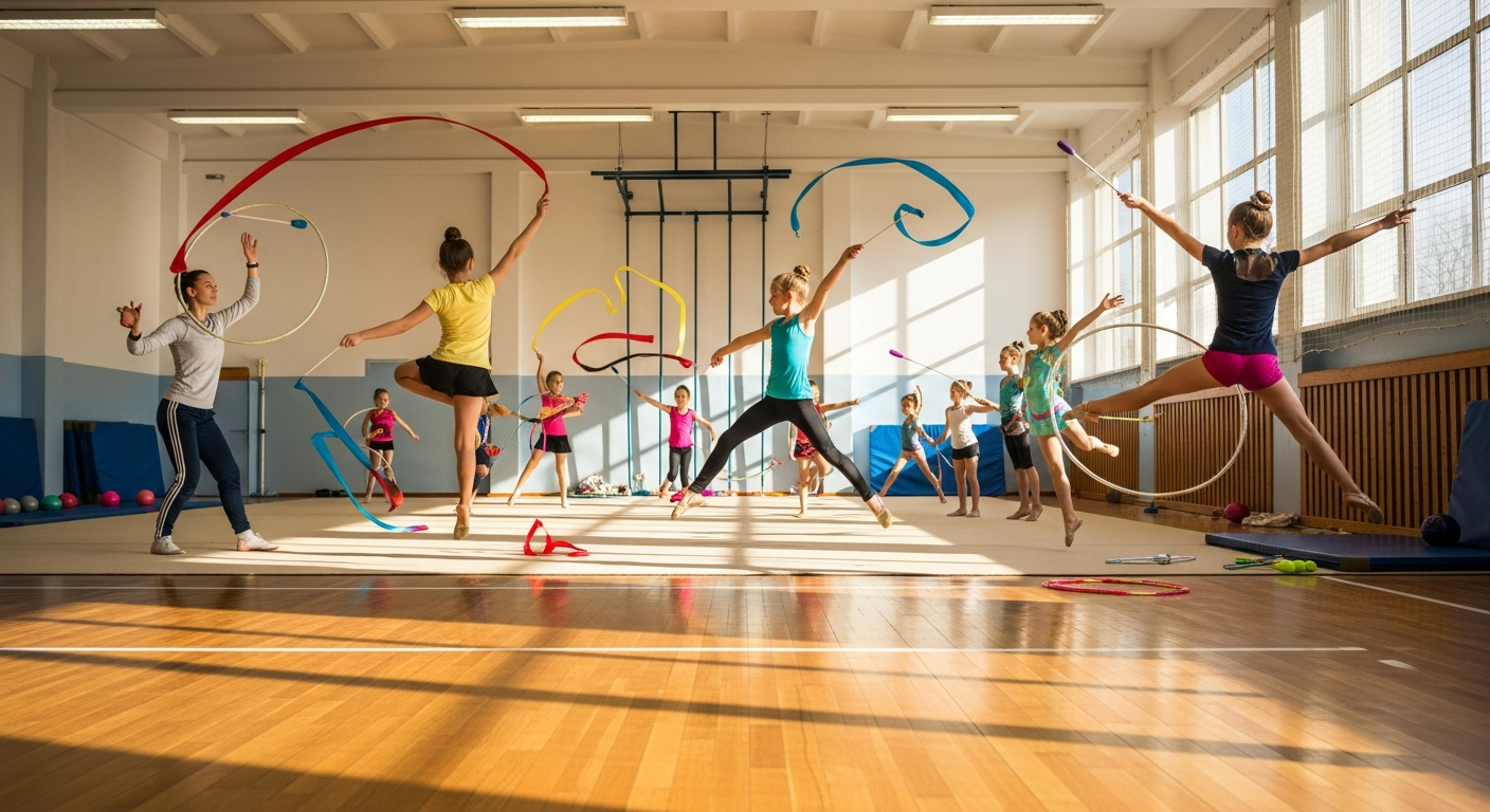 Зал художественной гимнастики