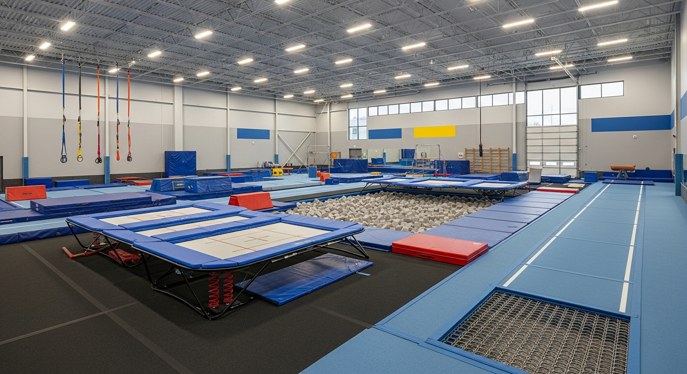 Зал для акробатики